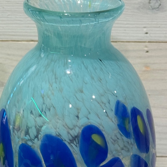 Hand Blown Glass Art Deco Spring Garden - Picture 2 of 10